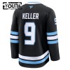 Lasten Pelipaita Utah Hockey Club 2025-26 Fanatics Premium Clayton Keller Koti Musta